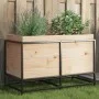 Pflanzgefäß aus massivem Kiefernholz, 80 x 40 x 50 cm von vidaXL, Töpfe und Pflanzgefäße - Ref: Foro24-847028, Preis: 79,38 €...