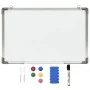 Pizarra magnética de borrado en seco acero blanco 60x40 cm de vidaXL, Pizarras blancas - Ref: Foro24-146631, Precio: 36,60 €,...