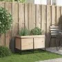 Pflanzgefäß aus massivem Kiefernholz, 80 x 40 x 50 cm von vidaXL, Töpfe und Pflanzgefäße - Ref: Foro24-847028, Preis: 79,38 €...