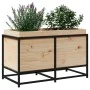 Pflanzgefäß aus massivem Kiefernholz, 80 x 40 x 50 cm von vidaXL, Töpfe und Pflanzgefäße - Ref: Foro24-847028, Preis: 79,38 €...