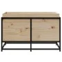 Pflanzgefäß aus massivem Kiefernholz, 80 x 40 x 50 cm von vidaXL, Töpfe und Pflanzgefäße - Ref: Foro24-847028, Preis: 79,38 €...
