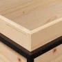 Pflanzgefäß aus massivem Kiefernholz, 60 x 40 x 50 cm von vidaXL, Töpfe und Pflanzgefäße - Ref: Foro24-847023, Preis: 56,68 €...
