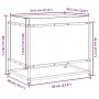 Pflanzgefäß aus massivem Kiefernholz, 60 x 40 x 50 cm von vidaXL, Töpfe und Pflanzgefäße - Ref: Foro24-847023, Preis: 56,68 €...