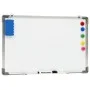 Pizarra magnética de borrado en seco acero blanco 60x40 cm de vidaXL, Pizarras blancas - Ref: Foro24-146631, Precio: 36,60 €,...