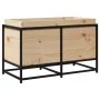 Pflanzgefäß aus massivem Kiefernholz, 80 x 40 x 50 cm von vidaXL, Töpfe und Pflanzgefäße - Ref: Foro24-847028, Preis: 79,38 €...