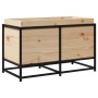 Pflanzgefäß aus massivem Kiefernholz, 80 x 40 x 50 cm von vidaXL, Töpfe und Pflanzgefäße - Ref: Foro24-847028, Preis: 83,11 €...