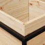 Pflanzgefäß aus massivem Kiefernholz, 80 x 40 x 50 cm von vidaXL, Töpfe und Pflanzgefäße - Ref: Foro24-847028, Preis: 79,38 €...
