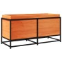 Jardinera de madera maciza pino marrón cera 100x40x50 cm de vidaXL, Maceteros y jardineras - Ref: Foro24-847035, Precio: 101,...