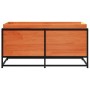 Jardinera de madera maciza pino marrón cera 100x40x50 cm de vidaXL, Maceteros y jardineras - Ref: Foro24-847035, Precio: 101,...