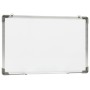 Magnetic dry erase whiteboard white steel 60x40 cm by vidaXL, White boards - Ref: Foro24-146631, Price: 30,43 €, Discount: %