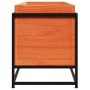 Solid wax brown pine wood planter 100x40x50 cm by vidaXL, Pots and planters - Ref: Foro24-847035, Price: 101,39 €, Discount: %
