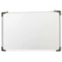 Magnetic dry erase whiteboard white steel 60x40 cm by vidaXL, White boards - Ref: Foro24-146631, Price: 30,43 €, Discount: %