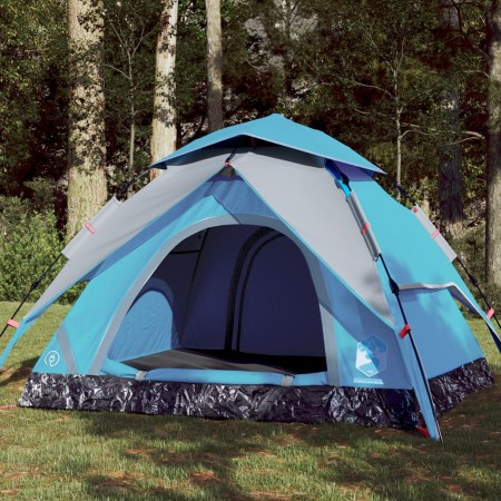 Iglu-Zelt 4 Personen schnell öffnend blau von vidaXL, Zelte - Ref: Foro24-4004182, Preis: 84,57 €, Rabatt: %