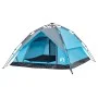 Igloo tent 4 people quick opening blue by vidaXL, tents - Ref: Foro24-4004182, Price: 87,42 €, Discount: %