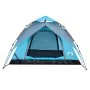 Igloo tent 4 people quick opening blue by vidaXL, tents - Ref: Foro24-4004182, Price: 87,42 €, Discount: %