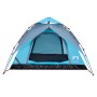 Iglu-Zelt 4 Personen schnell öffnend blau von vidaXL, Zelte - Ref: Foro24-4004182, Preis: 84,57 €, Rabatt: %