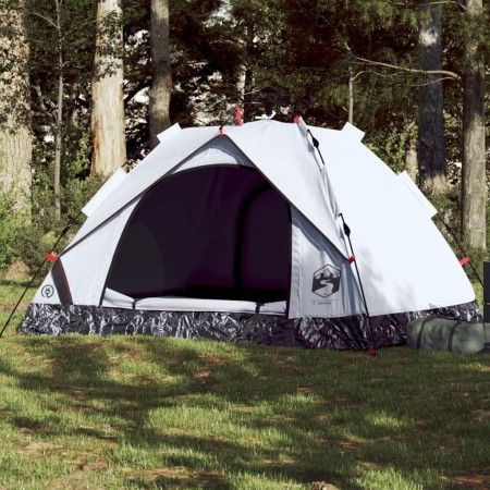 Iglu-Zelt für 3 Personen, blickdichter Stoff, schnell zu öffnen, weiß von vidaXL, Zelte - Ref: Foro24-4004196, Preis: 78,64 €...