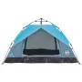 Tienda de campaña iglú 3 personas apertura rápida azul de vidaXL, Tiendas de campaña - Ref: Foro24-4004194, Precio: 63,28 €, ...
