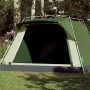 Family camping tent 4 people quick opening green by vidaXL, tents - Ref: Foro24-4004219, Price: 146,47 €, Discount: %