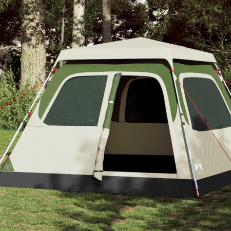 Igloo tent 6 people quick opening green by vidaXL, tents - Ref: Foro24-4004233, Price: 180,56 €, Discount: %