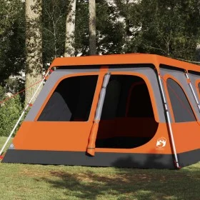 Iglu-Zelt 8 Personen schnell öffnend grau/orange von vidaXL, Zelte - Ref: Foro24-4004238, Preis: 310,26 €, Rabatt: %