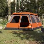 Iglu-Zelt 8 Personen schnell öffnend grau/orange von vidaXL, Zelte - Ref: Foro24-4004238, Preis: 314,93 €, Rabatt: %