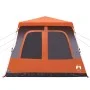 Iglu-Zelt 8 Personen schnell öffnend grau/orange von vidaXL, Zelte - Ref: Foro24-4004238, Preis: 310,26 €, Rabatt: %