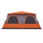 Iglu-Zelt 8 Personen schnell öffnend grau/orange von vidaXL, Zelte - Ref: Foro24-4004238, Preis: 314,93 €, Rabatt: %