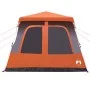 Iglu-Zelt 8 Personen schnell öffnend grau/orange von vidaXL, Zelte - Ref: Foro24-4004238, Preis: 310,26 €, Rabatt: %