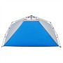 Tienda de playa 3 personas impermeable apertura rápida azul de vidaXL, Tiendas de campaña - Ref: Foro24-4005311, Precio: 73,37 €