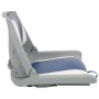 Set mit 4 klappbaren Bootssitzen mit weißem und blauem Kissen von vidaXL, Segelboote - Ref: Foro24-272241, Preis: 166,68 €, R...