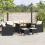6-piece garden sofa set and black synthetic rattan cushions by vidaXL, Garden sets - Ref: Foro24-3213556, Price: 453,70 €, Di...