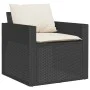 6-piece garden sofa set and black synthetic rattan cushions by vidaXL, Garden sets - Ref: Foro24-3213556, Price: 519,34 €, Di...