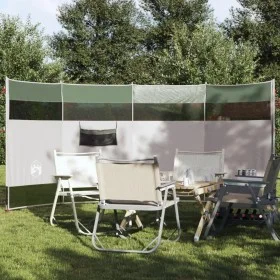 Grüne wasserdichte Camping-Windjacke 366 x 152 x 152 cm von vidaXL, Windschutz - Ref: Foro24-94740, Preis: 41,08 €, Rabatt: %