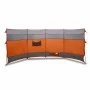 Cortaviento de camping impermeable gris naranja 366x152x152 cm de vidaXL, Paravientos - Ref: Foro24-94742, Precio: 41,04 €, D...