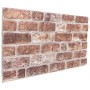 Paneles de pared 3D 10 unidades EPS marrón 100x50 cm de vidaXL, Recubrimiento de paredes - Ref: Foro24-4008542, Precio: 215,5...