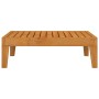 Mesa de jardín madera maciza de acacia 68,5x68,5x24 cm