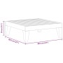 Mesa de jardín madera maciza de acacia 68,5x68,5x24 cm