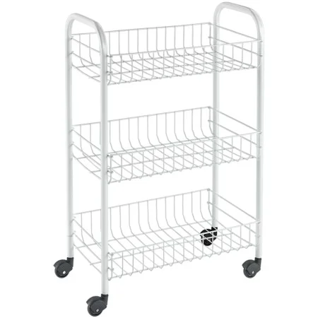 Metaltex Küchenwagen mit 3 Körben Siena weiß von Metaltex, Küchen- und Speisewagen - Ref: Foro24-430397, Preis: 33,54 €, Raba...