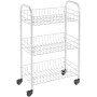 Metaltex Carrito de cocina con 3 cestas Siena blanco de Metaltex, Carros de cocina y comedor - Ref: Foro24-430397, Precio: 33...