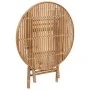 Faltbares 5-teiliges Gartenmöbel-Set mit Bambus-Kissen von vidaXL, Gartensets - Ref: Foro24-3063968, Preis: 269,70 €, Rabatt: %