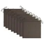 Folding garden chairs 8 units and solid acacia wood cushions by vidaXL, Garden chairs - Ref: Foro24-3075093, Price: 406,17 €,...