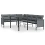 Garden dining set 2 pieces anthracite gray steel by vidaXL, Garden sets - Ref: Foro24-3187260, Price: 418,72 €, Discount: %