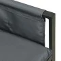 Garden dining set 2 pieces anthracite gray steel by vidaXL, Garden sets - Ref: Foro24-3187260, Price: 418,72 €, Discount: %
