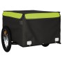 Remolque para bicicleta hierro negro y verde 45 kg von vidaXL, Fahrradanhänger - Ref: Foro24-94088, Preis: 81,36 €, Rabatt: %