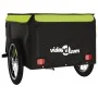 Remolque para bicicleta hierro negro y verde 45 kg von vidaXL, Fahrradanhänger - Ref: Foro24-94088, Preis: 85,83 €, Rabatt: %
