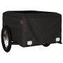 Remolque para bicicleta hierro negro y verde 45 kg von vidaXL, Fahrradanhänger - Ref: Foro24-94088, Preis: 81,36 €, Rabatt: %