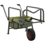Angelwagen mit Stahlrad und grünem Pulverbeschichtungsschutz von vidaXL, Angeln - Ref: Foro24-94869, Preis: 99,24 €, Rabatt: %