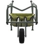 Angelwagen mit Stahlrad und grünem Pulverbeschichtungsschutz von vidaXL, Angeln - Ref: Foro24-94869, Preis: 99,24 €, Rabatt: %