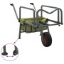 Angelwagen mit Stahlrad und grünem Pulverbeschichtungsschutz von vidaXL, Angeln - Ref: Foro24-94869, Preis: 99,24 €, Rabatt: %